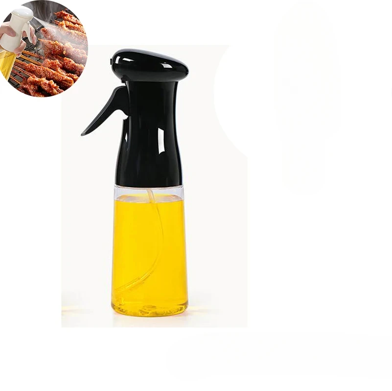 

BBQ Oil Spray Empty Bottle +Silicone Brush Sprayer Cooking Kitchen Baking Olive Sprayer Vinegar Bottle Oil Dispenser