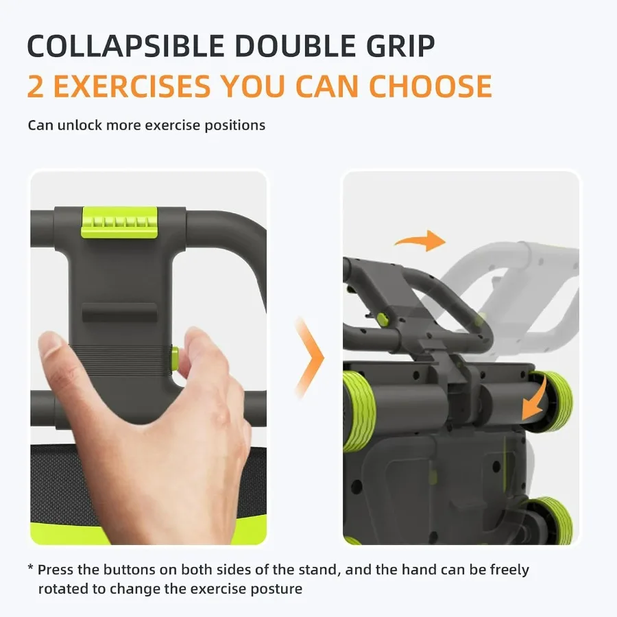 2025 AB Roller Wheel - 4 wheel elbow support abdominal wheel automatic rebound abdominal fat burning weight loss core training e