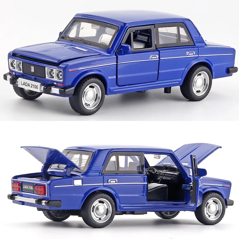 LADA 2106 Diecast Metal Classic Car Model