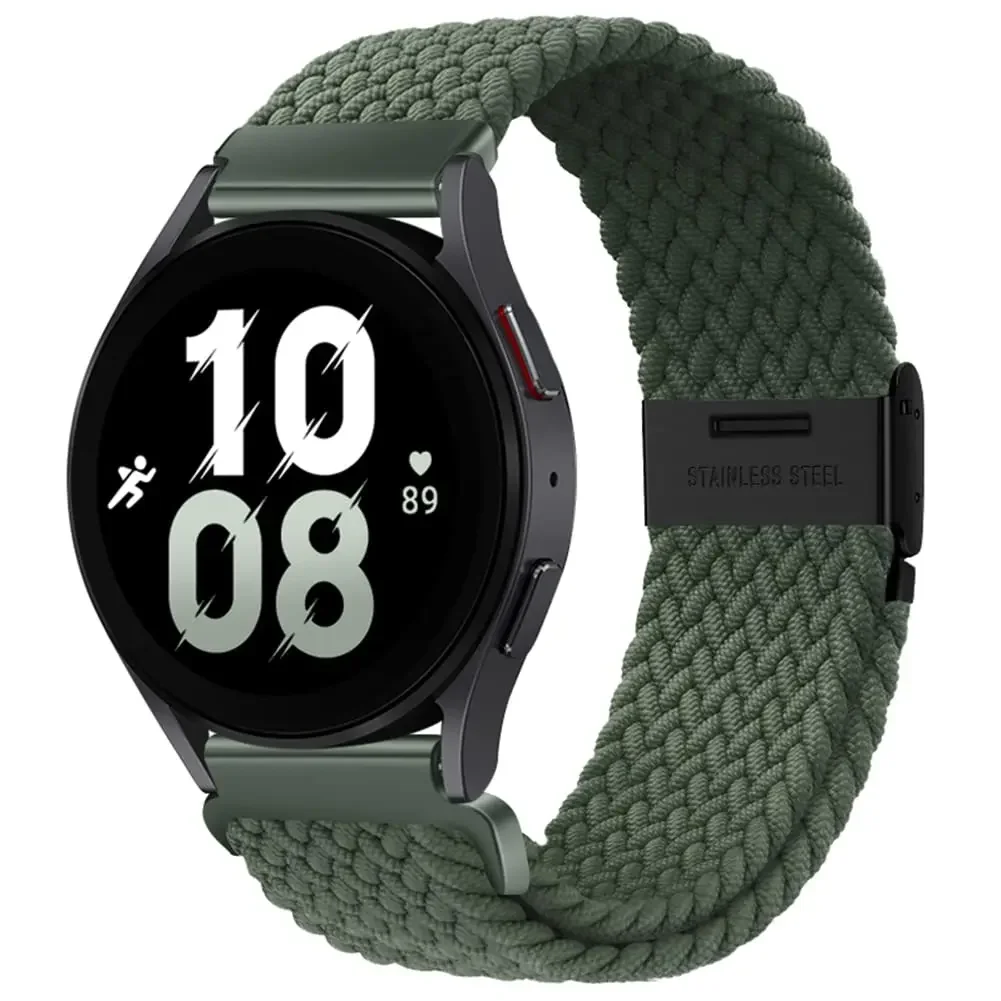 Versatile Nylon Strap with Magnetic Buckle and Metal Adjustment