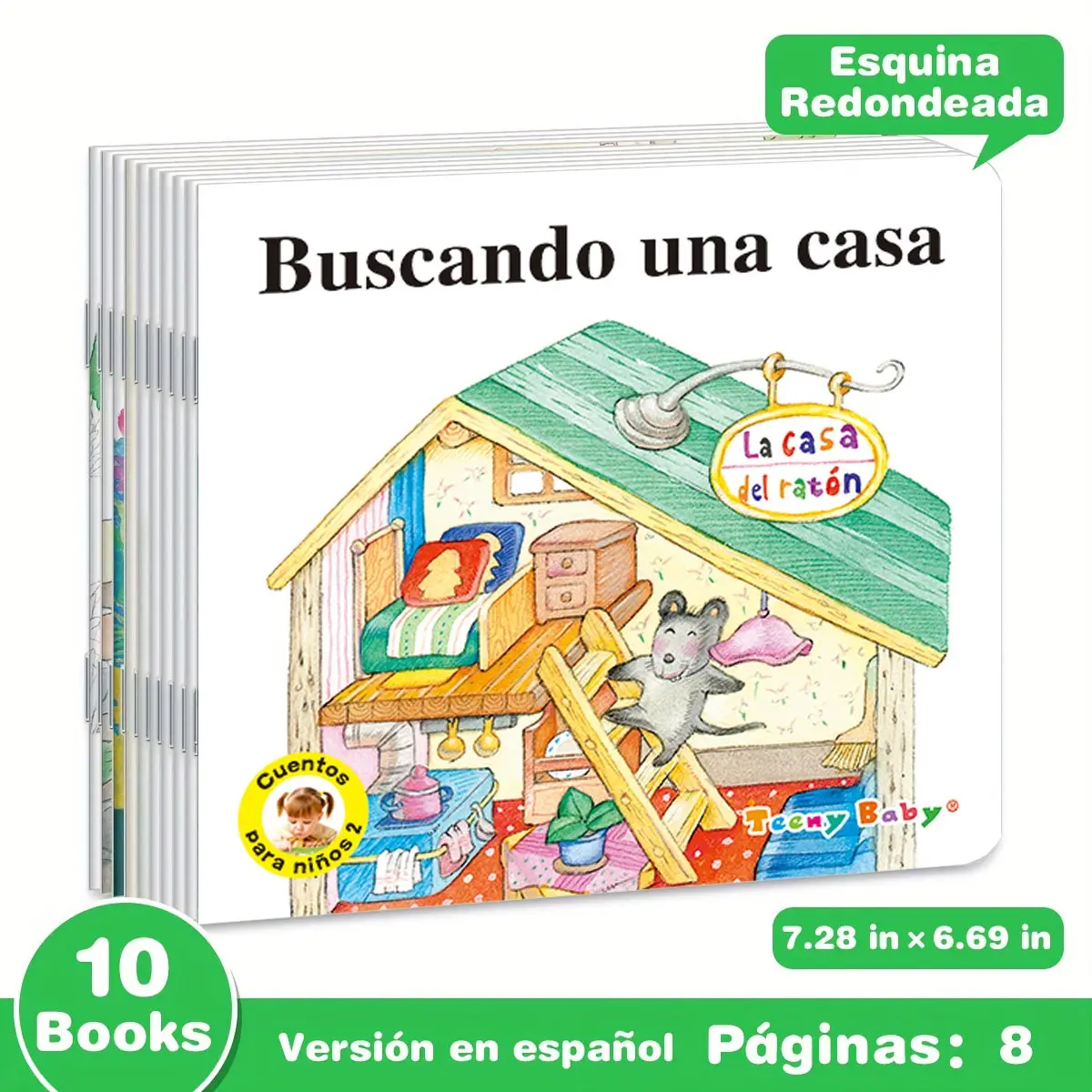 10-Piece Spanish Children's Storybook Set 1