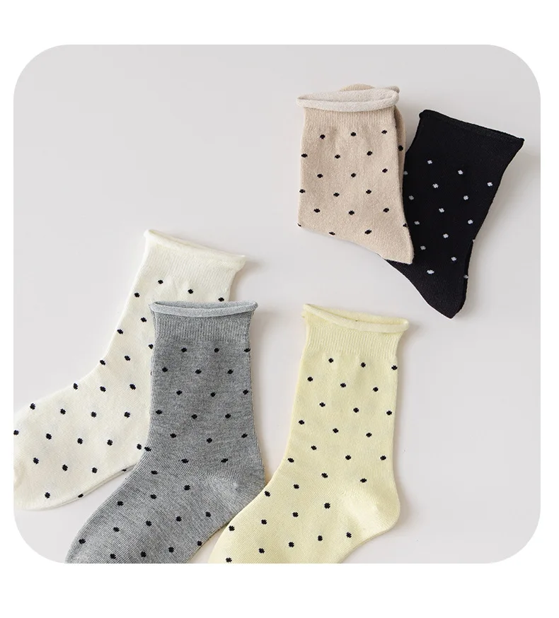 5 paare/los neue Herbst kinder Baumwoll socken Mädchen Junge Baby warme weiche süße Karikatur für Frühling 1-12 Jahre Student Teens Kinder Socken – Detail 4