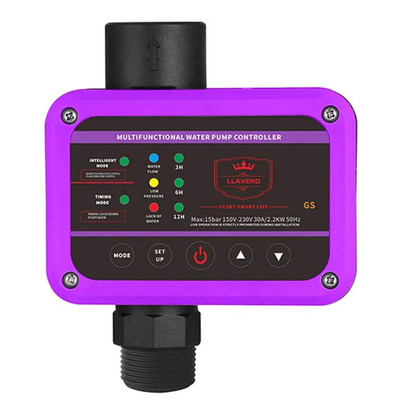 Pressure Switch Gs type Water Pump Pressure Switch 50/60HZ 10A 15A 25A automatic water pump pressure controller