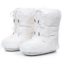 2025 Winter Lace-up Ankle Boots Women Snow Boots Brand Design Classic Platform Waterproof Non-slip Cotton Boots Woman Ski Boots - Image 4