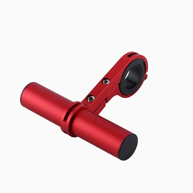 튜브 자전거 핸들 바 익스텐더, 더블 클램프 합금 브래킷, 25.4-31.8mm 핸들 바 익스텐션 자전거 라이트 GPS 컴퓨터 스탠드