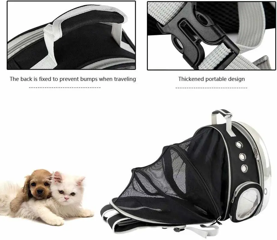 Pet Carrier Bag Pet Carrier Backpack Pet Bag Portable Carrier capsule astronaut Shoulder Bag Backpack Foldable For Pet Dog Large Space Tent Cage Bubble
