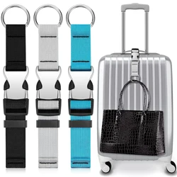 Portable Travel Luggage Fixed Strap Backpack External Strap Wear-resistant Strap With Release Buckle Add-A-Bag Luggage Strap