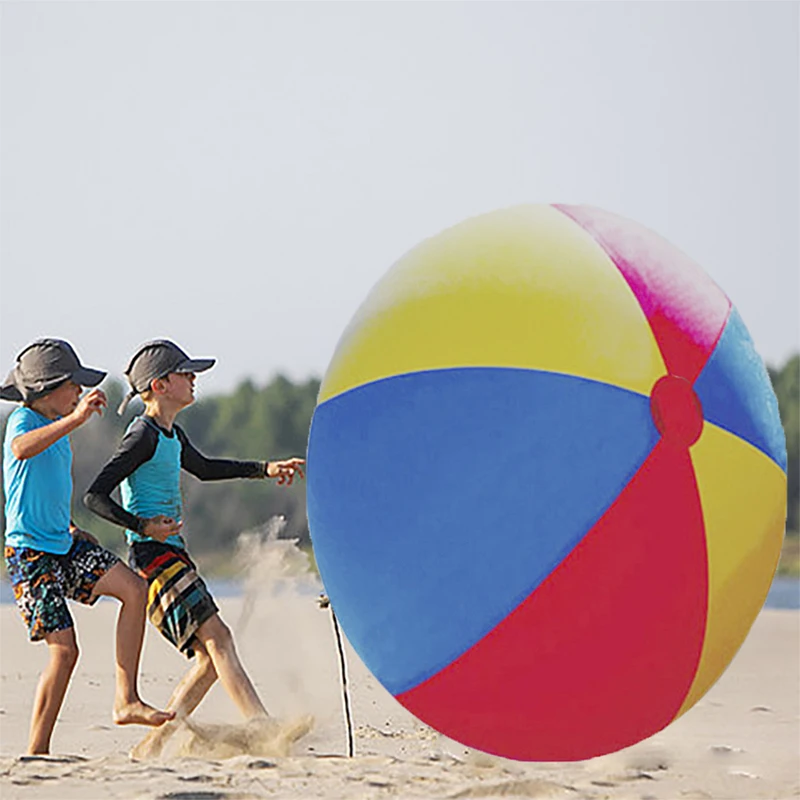 Fun toys PVC Lawn ball Outdoor Games inflatable toys grass soccer ball school kindergarten fun sports ball beach football 6