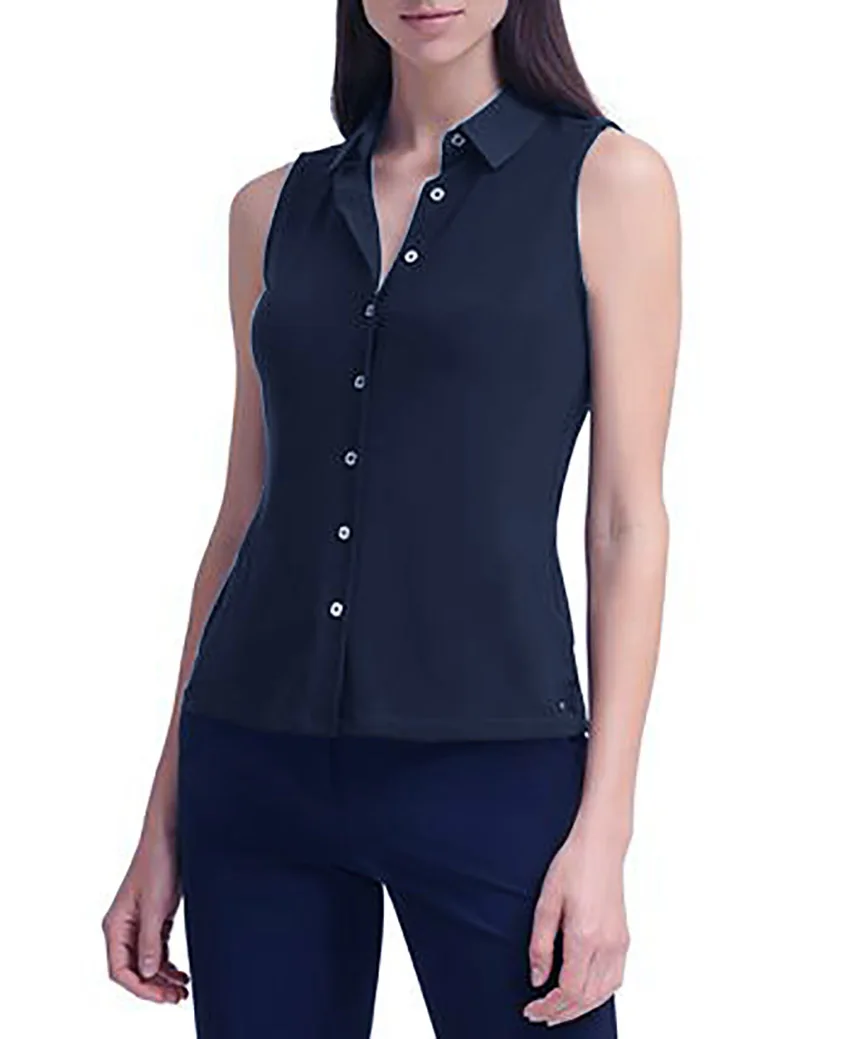 Sleeveless Jacket Slim Fit Women's Vest Lapel Single Breasted Casual Workwear Lady Coats 	 Chaleco Mujer
