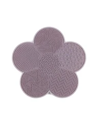 Silicone Makeup Brush Cleaner Pad - Beauty Tool Cleaning Scrubber Mat (1 PC)