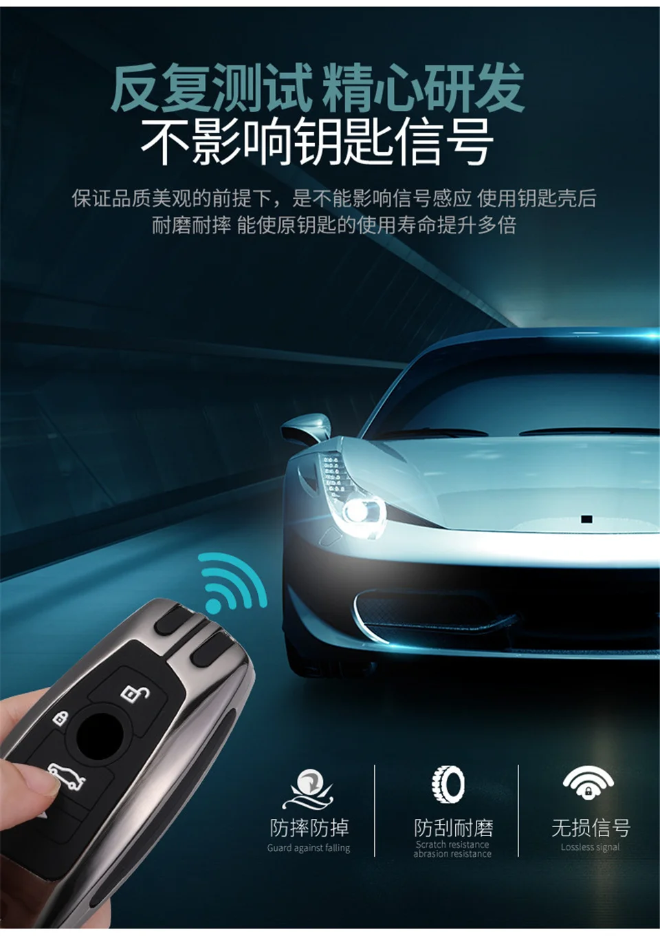 Car Remote Key Case Cover Fob For Bmw F20 F30 G20 F31 F34 F10 G30 F11 X3 F25 X4 I3 M3 M4 1 3 5 Series Shell - - Racext™️ - - Racext 23