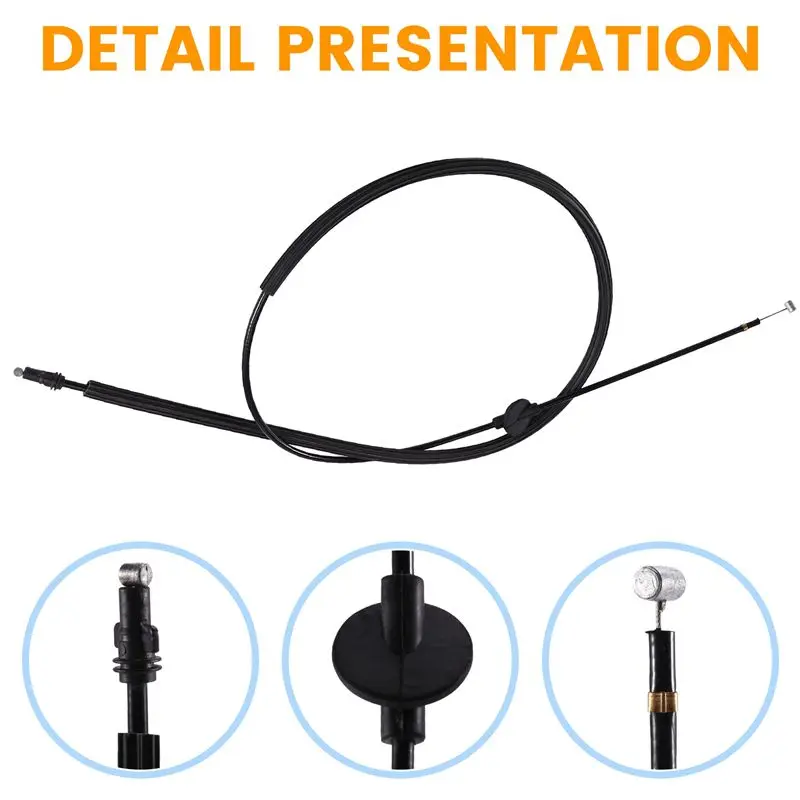 A4 A5 B8 S4 S5 2008-2015 LHD용 AEF2-8T1823535 프론트 후드 래치 릴리스 케이블