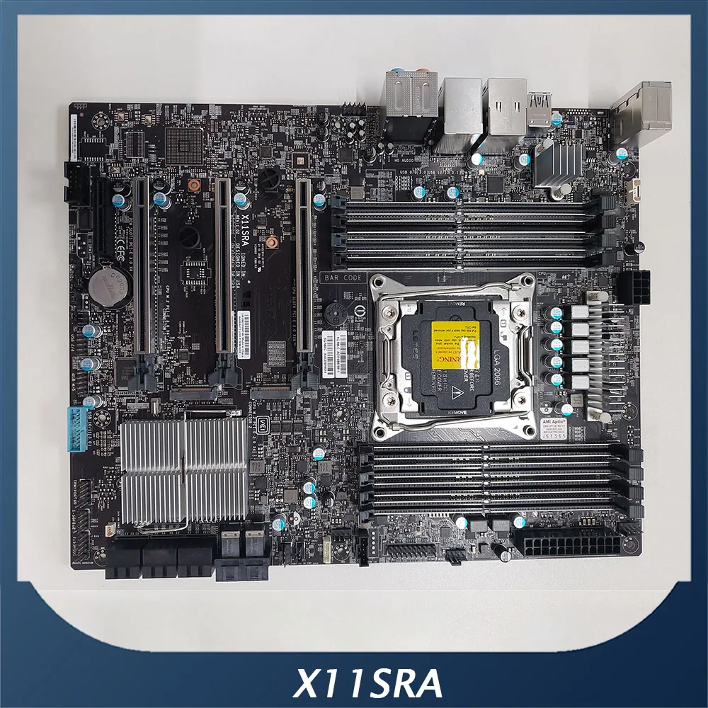 

X11SRA Workstation Motherboard For Supermicro LGA2066 C422 ATX 512GB DDR4 Support W-2100/2200 CPU High Quality