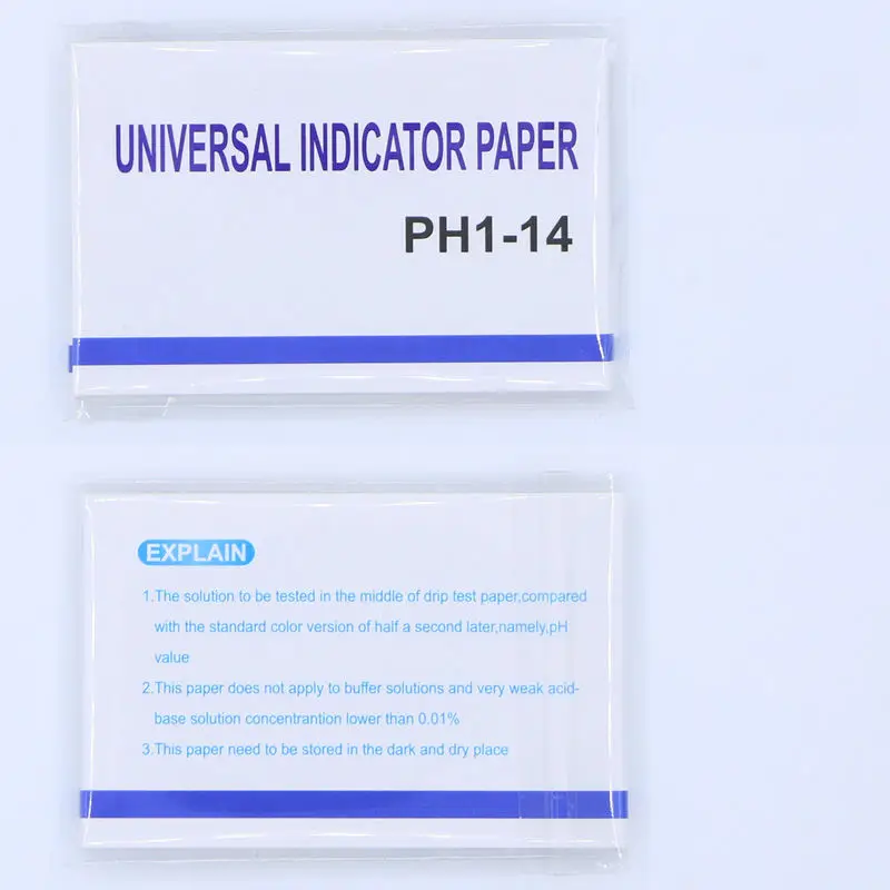Ph Test Paper 1-14 Precision Ph Test 80 Sheets Yiben Saliva Urine Cosmetic Soil