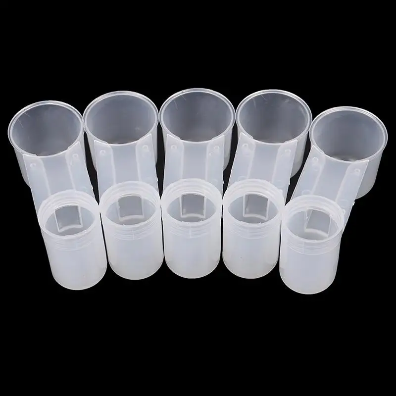 1Pcs Plastic Bird Feeder Clear Water Bottle Drinker Cup for Pigeon Accessories