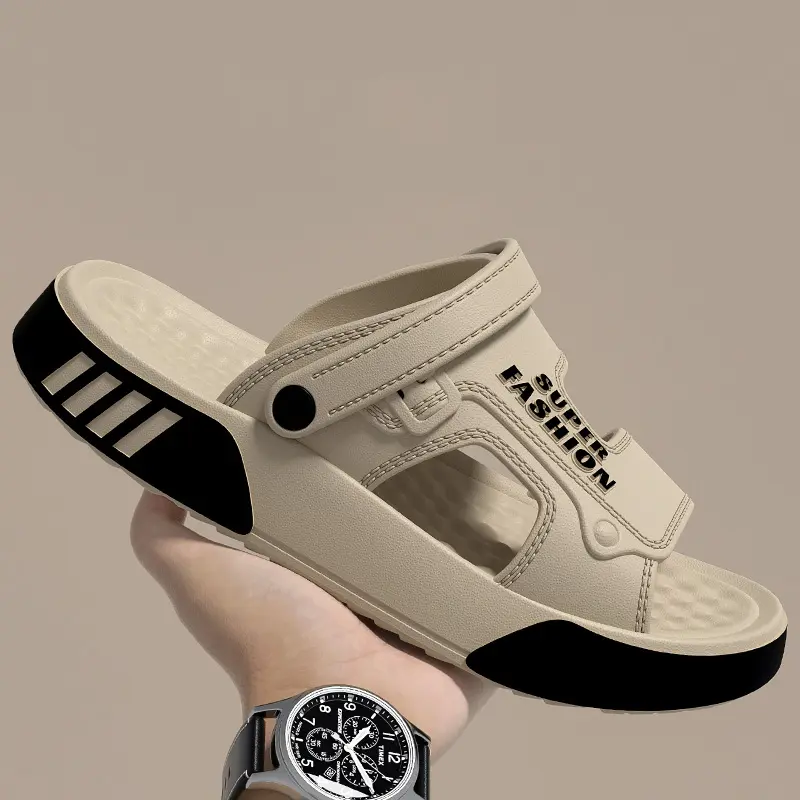 Men Slippers Summer EVA Soft-soled Platform Slides Sandals Indoor Outdoor Walking Beach Shoes Flip Flops Mens Home Shoes - Image 9