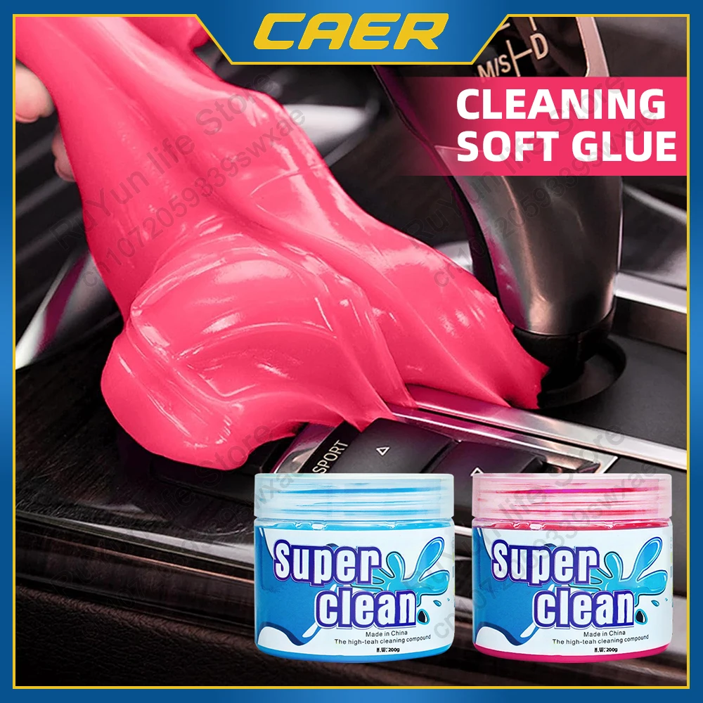 Car Cleaning Gel Auto Crevice Cleaner Slime Keyboard Dust Cleaner for Car Air Vent Interior Detail Removal cleaning gel,car cleaning tool,cleaning magic mud,car detailing cleaner,car cleaning gel