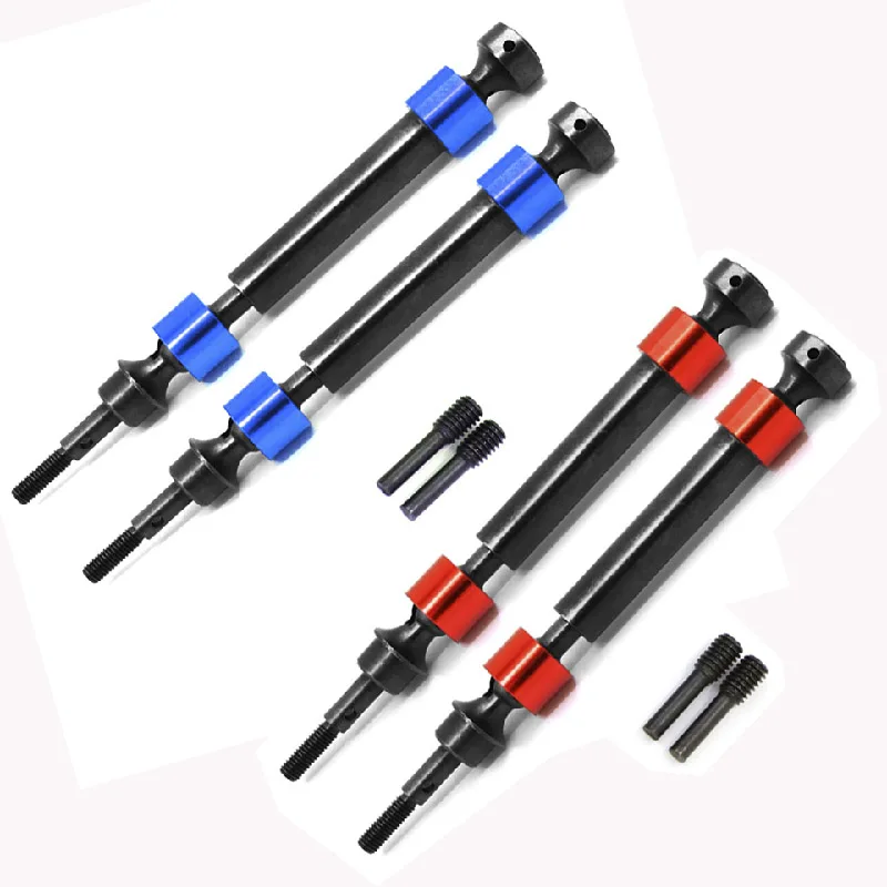 Albero Motore A 4 Ruote Cvd Scanalato In Acciaio Temprato 5451X Per Traxxas 1/10 Maxx E-Revo Summit E-Maxx T-Maxx Rc Parti Di Aggiornamento Per Auto