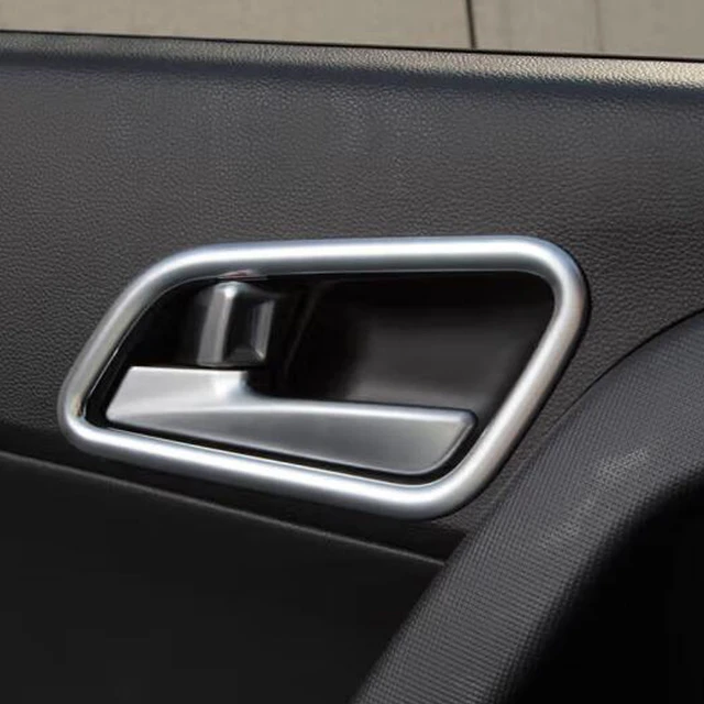 Car Cover Stick Trim ABS/Steel For Hyundai Creta IX25 2014 2015 2016 2017  2018 2019 Door Inner Handle Bowl Frame Armrest 4PCs - AliExpress