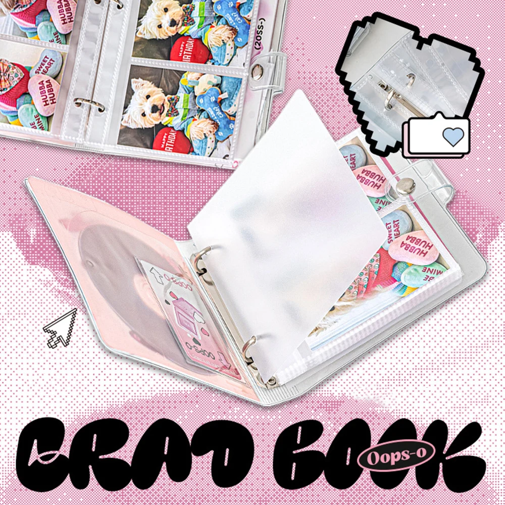 80/120/220 Pockets Photo Album 3 inches photocard binder instax mini album  Scrapbook for photos collect book Kpop Card Binder - AliExpress