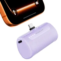 KUULAA Mini Power Bank 4500mAh PowerBank Portable Charger For iPhone 15 14 13 12 Pro Max Externe Batterie For Samsung/Xiaomi