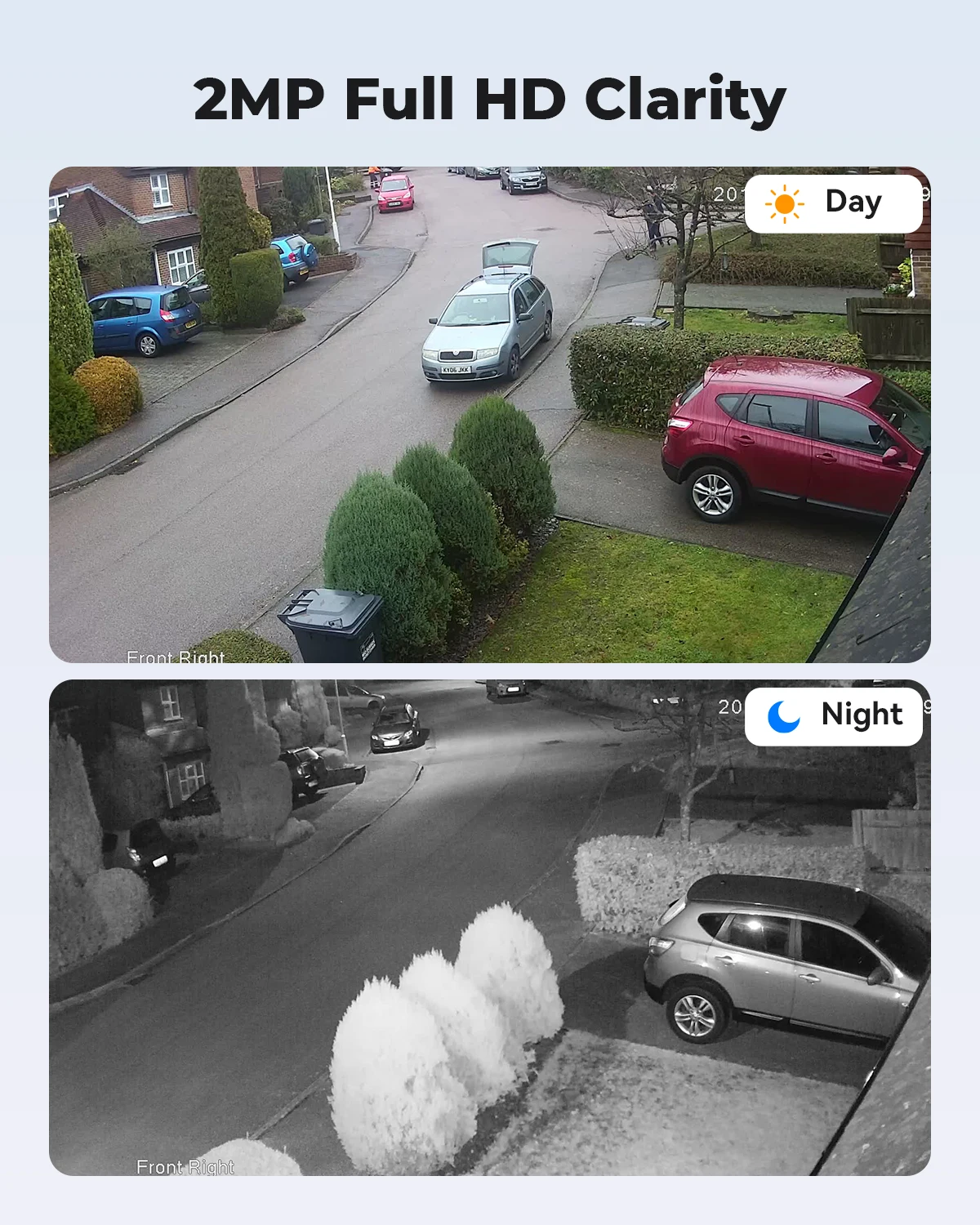 H.VIEW 1080P Camera Surveillance AHD Surveillance CCTV Analog Camera High Resolution IR Cameras PAL NTSC Outdoor Video Cameras - 2