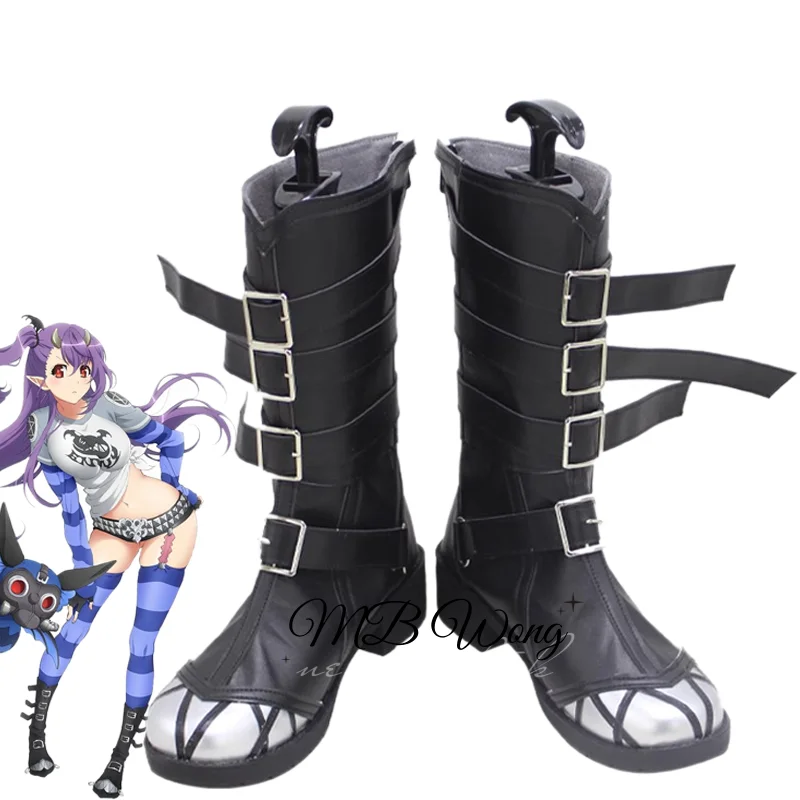 

Anime The Seven Leviathan Sins Leviathan Cosplay Shoes Boots ​Shitto Role Play Halloween Carnival Women Men Costume Outfit Party