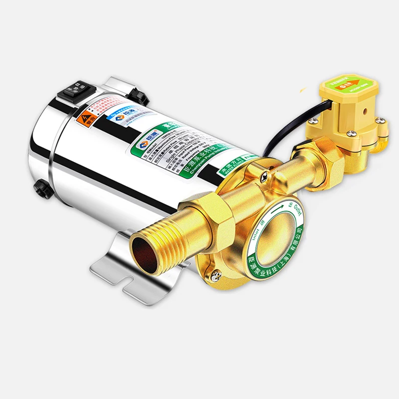

220V Automatic Self-Priming Boost Pressure 280W Household Water Heater Circulating Pump High Pressure Shower Booster Water Pump