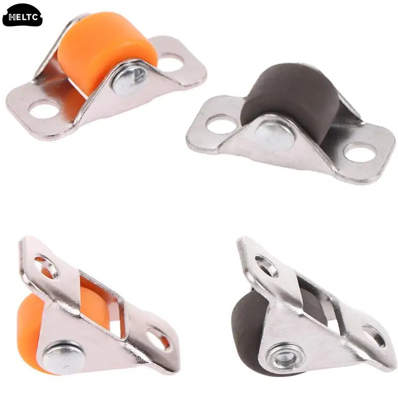 1PCSTPRStraightWheelDirectionalCastersRubberSilentHardwareStorageBoxConcealed