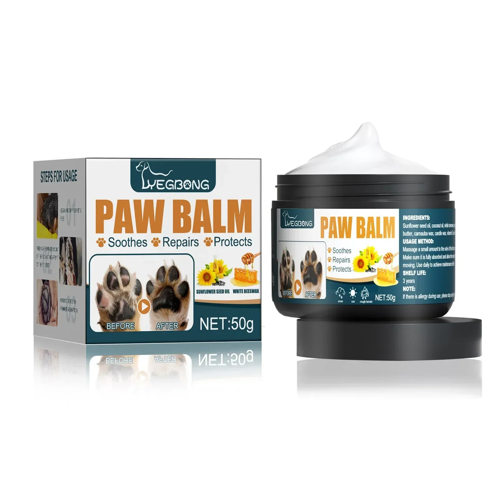 Cats Dogs Claw Protection Cream Pet Paw Balm Pet Paws Special Foot Care Foot Pad Protection Claw Cream Supplies