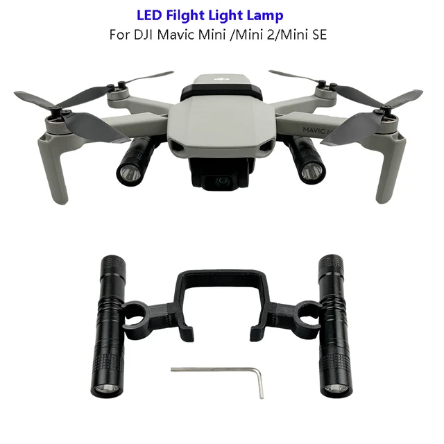 For DJI Mini 2/MINI SE Drone Night Light Kit Expansion Kit Easy Carring LED  Flash Lights For DJI Mavic Mini Drone Accessories - AliExpress