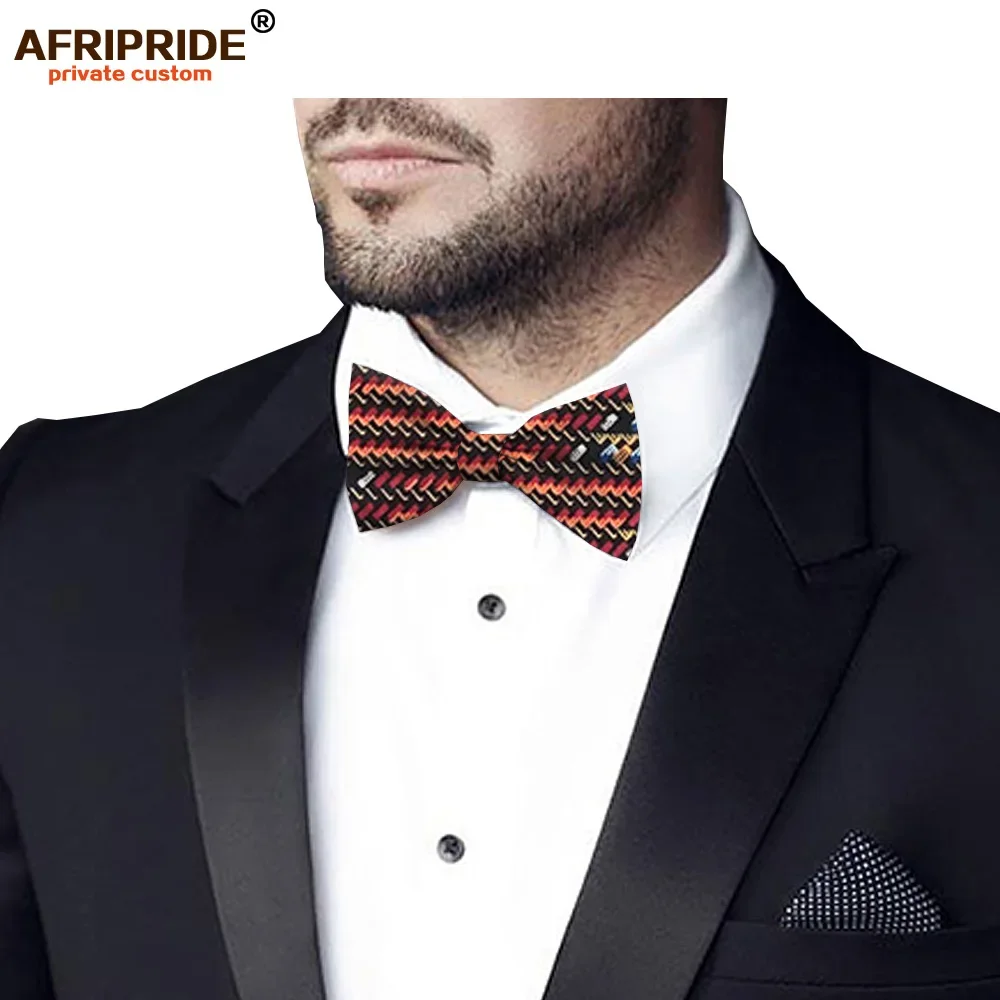 African Ankara Print Men Ties Fashion Butterfly Party Wedding Bow Tie for Boys Girls Bow knot Accessories tie Wax Batik