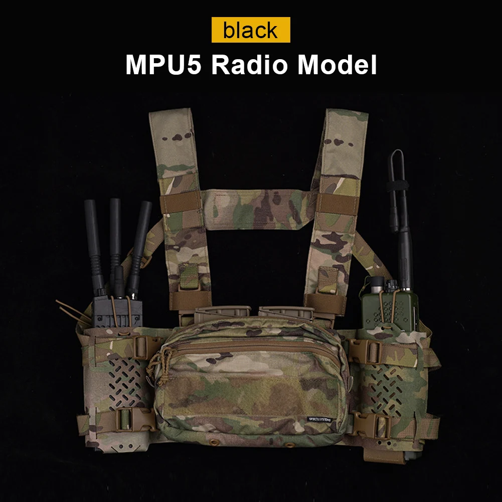 Walkie Talkie Bag MPU5 Dummy Tactical Model MPU5 Dummy Radio Case Model DIY Walkie-Talkie Seal Case Radio Walkie-Talkie Seal Used To DIY