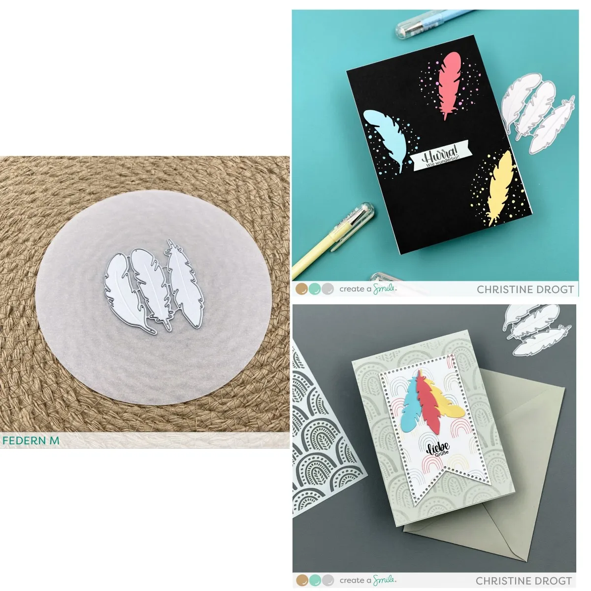 

2023 Federn New Metal Cutting Dies Scrapbooking Photo Album Decorative Embossing DIY Make Paper Cards Crafts New Arrivals