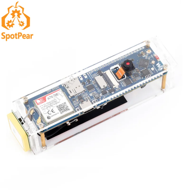 Placa de Desenvolvimento 4g Suporta Lte Cat1 2g Posicionamento Gnss Wifi Bluetooth Esp32-s3 A7670e
