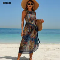 One Piece Women's Swimsuit with Dress Woman Vintage Swimwear with Cover Up Sexy Bodysuit  for Belly Slimming Large Size