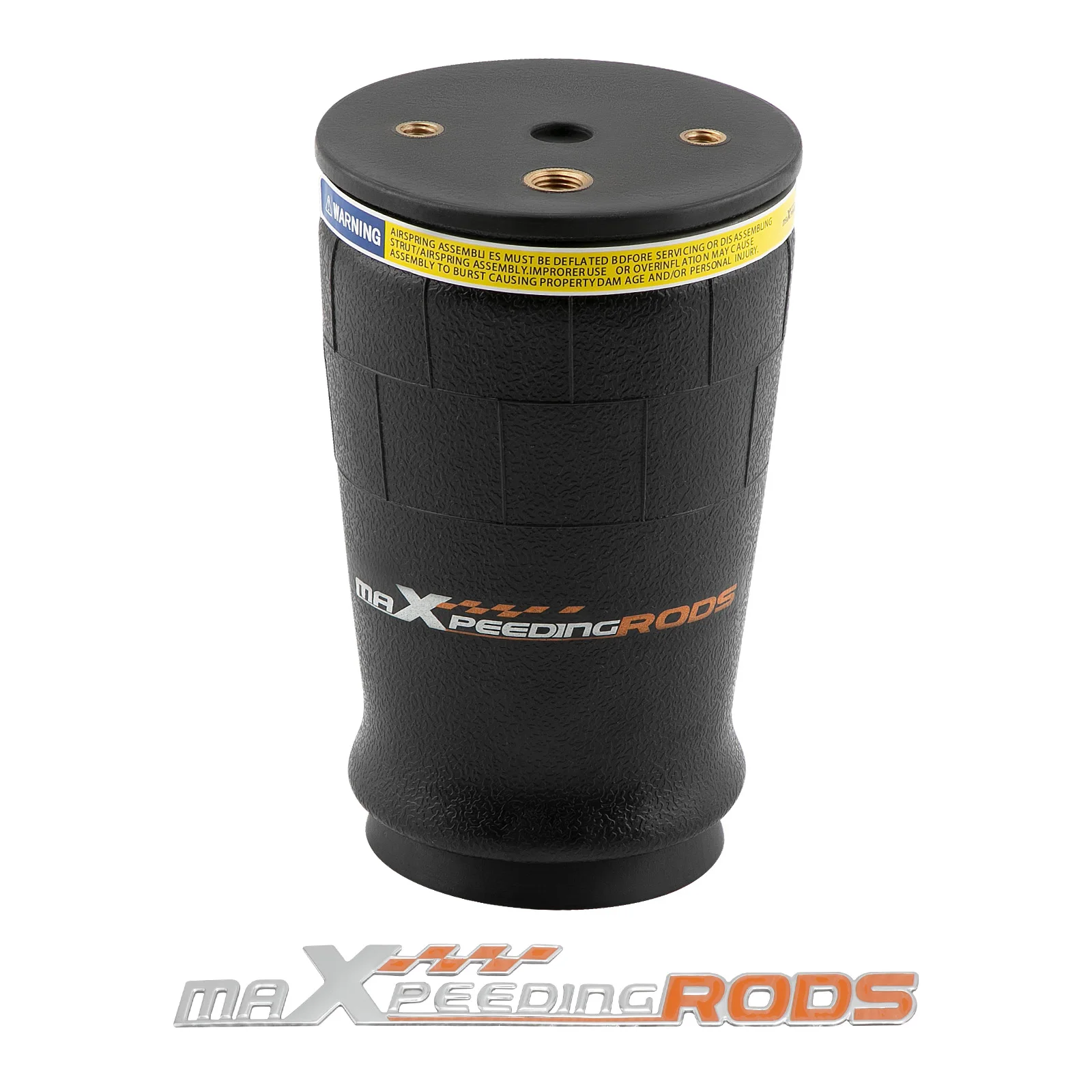 1X Borsa A Manicotto Conica Per Sospensioni Pneumatiche Posteriori Da 1500 Libbre Per Sospensioni Air Bag Da 1/4 "Npt Sk6815P01