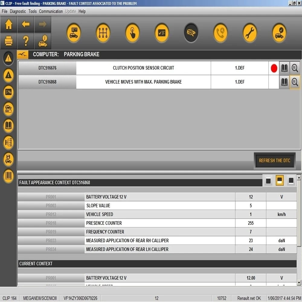 Software Can Clip V212 Renault Can Clip OBD2 Diagnostic software+Reprog V191+Dialogys V4.72 Download Link
