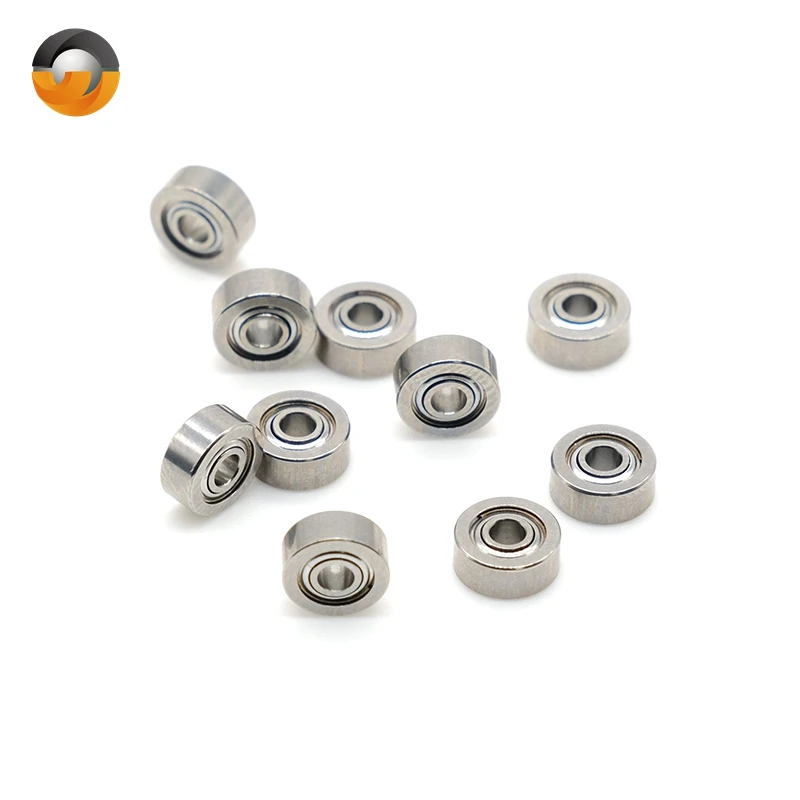 

MR63zz Bearing (10PCS) 3x6x2.5 mm ABEC 7 Quality High-Speed MR63 ZZ Miniature Steel Ball Bearings For Fishing Castking Reel