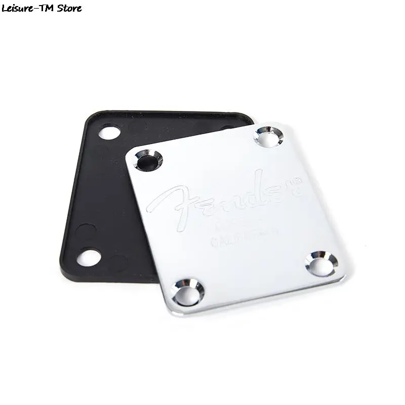 Chrome Electric Guitar Neck Plate Fix TL Electric Guitar Neck Joint Board