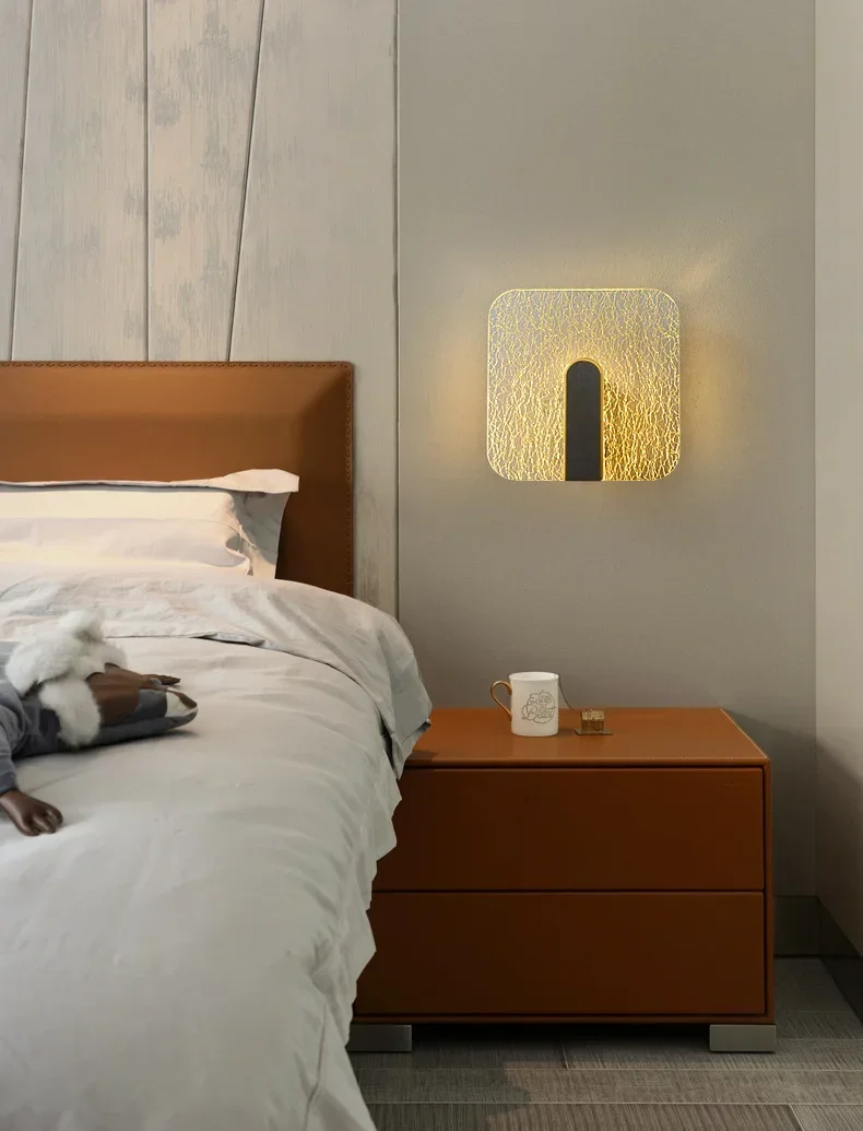 Description Picture 5 of itemLED Ligths Wall Lamp Modern Minimalist Led Wall Sconces for Living Room Decor Bedroom Corridor Aisle Balcony Lighting Fixture