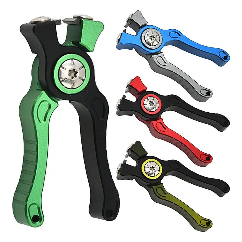 Pullther Angelschere PE-Schnurschneider - Rostfreier Stahl Mit Ausziehbarer Schlaufe Für Salz- & Süßwasser