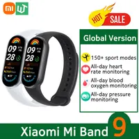 Global Version Xiaomi Smart Band 9 Smart Wristband Mi Band 9 Smart Bracelet 1.62" AMOLED Screen Health Monitoring 21-day Battery 1