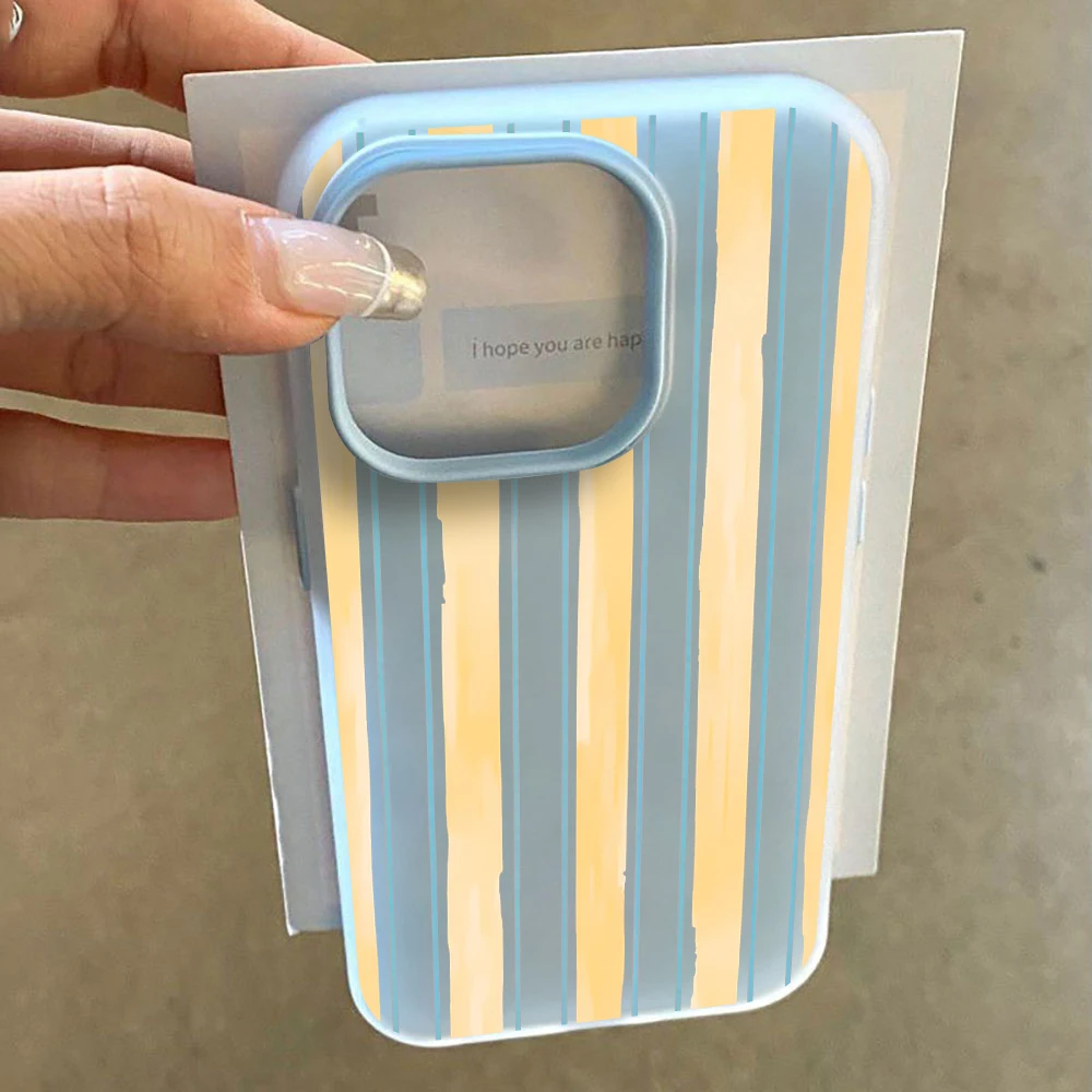 Minimalist Stripes Silicone Phone Case