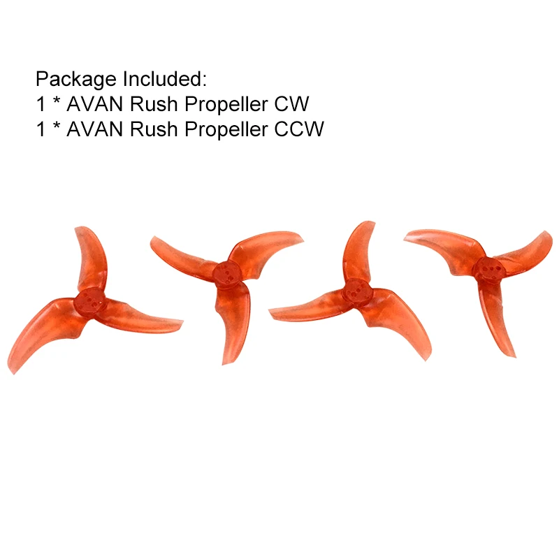 EMAX Avan Rush 2.5 Inch Props 3 Blades Propellers CW CCW for Emax 1106 Motor Lipo 3S to 4S Emax Tinyhawk II Freestyle thumbnail 3