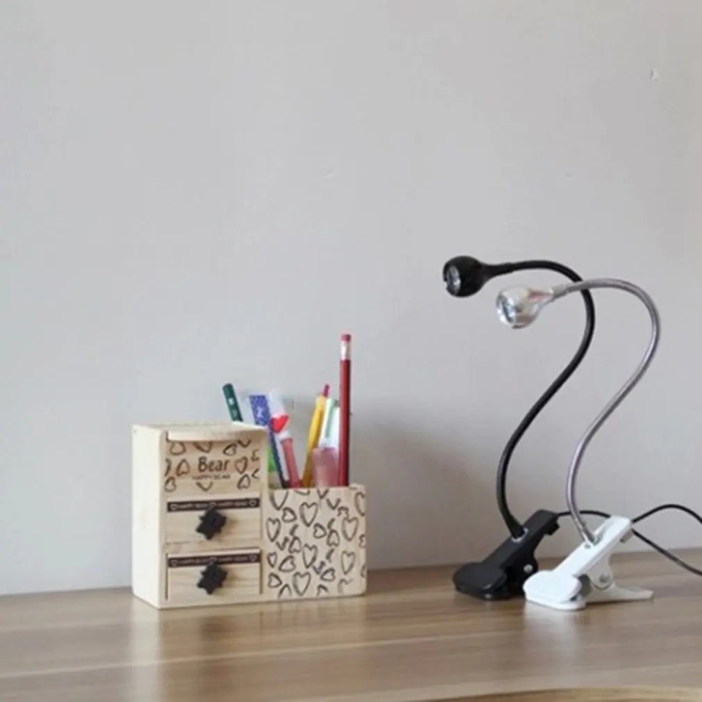 Led Metal Clip Lamp Creative USB Metal Hose Eye Lamp Bedroom Bedside Reading