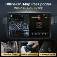 Junsun AI 4G LTE беспроводной CarPlay Android авто радио для VW Volkswagen Golf 6 2008 2009 2010-2016 GPS Navi BT DSP RDS FM — изображение 3