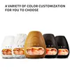 Fashionable 3D Flame Cold Mist Air Humidifier Ultrasonic Salt Stone Night Light Bedroom Sleep Aid Essential Oil DiffuserDiffuser 2
