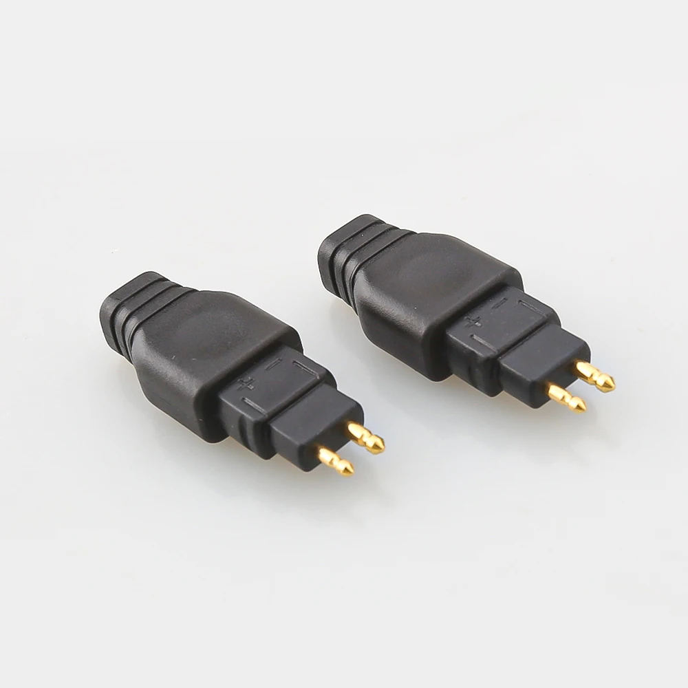 Senheiser用mmcxケーブルアダプター、0.78、0.75、2ピン、hd414