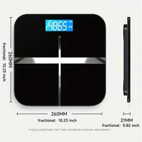 High Accuracy Electronic LCD HD Display Weight Scale High Accuracy Intelligent Home Small Body Scale Dormitory Weighing Scale 2